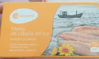Mängden socker i Filetes de caballa