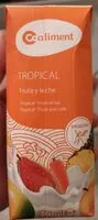 Mängden socker i Tropical fruta y leche