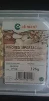 Mängden socker i Piñones secos 125g