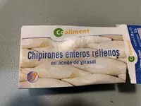 Mängden socker i Chipirones enteros rellenos en aceite de girasol