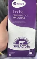Mängden socker i Leche Semidesnatada Sin Lactosa