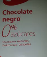 Mängden socker i Chocolate negro