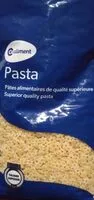 Mängden socker i Pasta estrellas