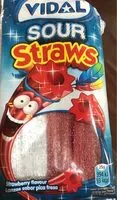 Mängden socker i Sour straws