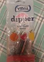 Mängden socker i Dipper sabor Tutti Frutti