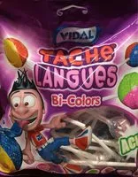 Mängden socker i Tache langues bi-color