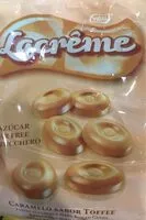 Mängden socker i Caramelo sabor toffee