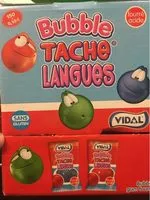 Mängden socker i Bubble Tache Langue