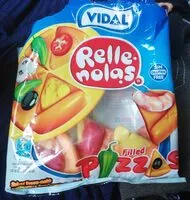 Mängden socker i Vidal Rellenolas Filled Pizzos Busta