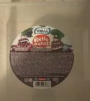 Mängden socker i Rellenolas moras rellenas