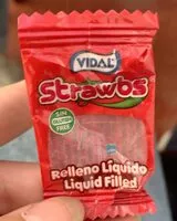 Mängden socker i Vidal Strawbs Kaubonbon