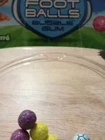 Mängden socker i Foot Balls bubble gum (Acide)