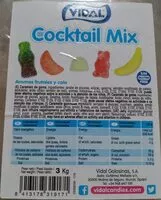Mängden socker i Cocktail mix