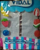 Mängden socker i Golosinas mini mix azucar