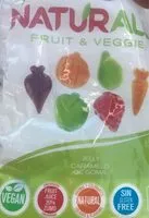 Mängden socker i Naturall Fruit & Veggie