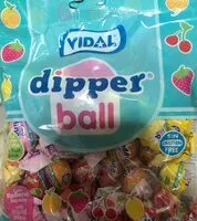 Mängden socker i Dipper ball