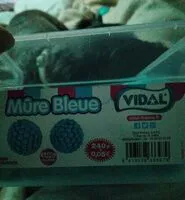 Mängden socker i Mûre bleue