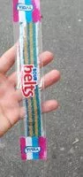 Mängden socker i Sour belts