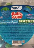 Mängden socker i Rellenolas, frambuesas silvestres