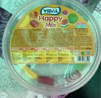 Mängden socker i Happy mix
