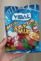 Mängden socker i Mega jellymix