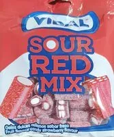 Mängden socker i SOUR RED MIX