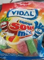 Mängden socker i Vidal Mega sour mix