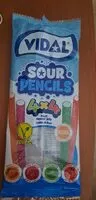 Mängden socker i Vidal Sour Pencils