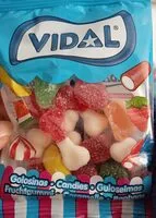 Mängden socker i Golosinas