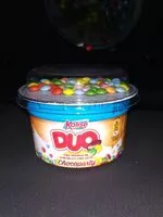 Mängden socker i Duo chocoparty