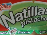 Mängden socker i natillas pistacho