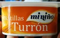 Mängden socker i Natillas turrón