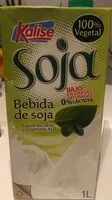 Mängden socker i Bebida de soja