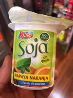 Mängden socker i Yogur de soja