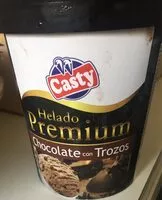 Mängden socker i Helado premium de chocolate con trozos