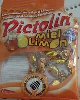 Mängden socker i Caramelos Miel y limón