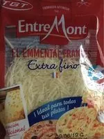 Mängden socker i Queso rallado emmental