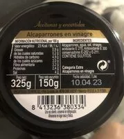 Mängden socker i Alcaparrones en vinagre