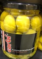 Mängden socker i Aceituna gordal