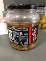 Mängden socker i Aceituna partida natural Corbí