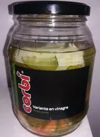 Mängden socker i Variantes en vinagre