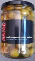 Mängden socker i Aceitunas sabor anchoa