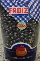 Mängden socker i Alubia negra o frijol