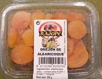 Mängden socker i Orejón de albaricoque