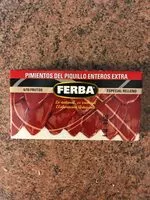 Mängden socker i Pimientos dek piquillo enteros extra