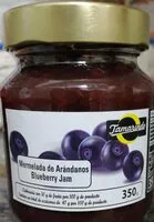 Mängden socker i Mermelada de arándanos