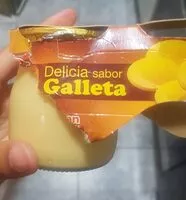 Mängden socker i Delicia sabor galleta