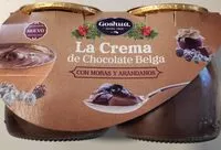 Mängden socker i Crema de chocolate belga con moras y arándanos