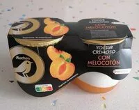 Mängden socker i Yogur cremoso con melocotón