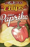 Mängden socker i Chips sabor Paprika